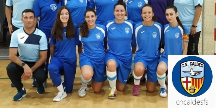 L'equip femení de futbol sala del CN Caldes es jugarà l'ascens a Primera demà a Saragossa
