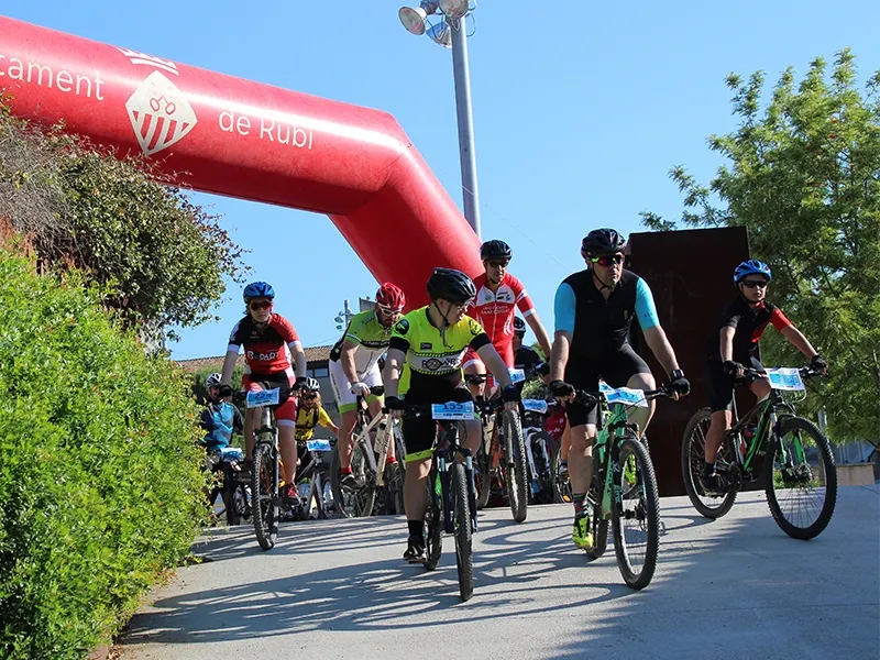 La BTT Volta a Rubí ha estat més familiar amb la inclusió dels més joves