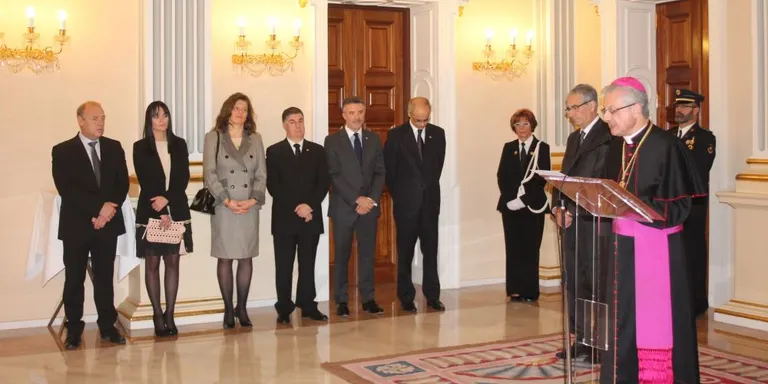 Recepció de Nadal del copríncep episcopal a les autoritats i el poble andorrà