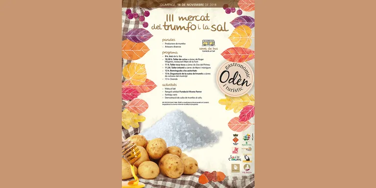 Odèn mostra els productes del territori al tercer Mercat del Trumfo i la Sal
