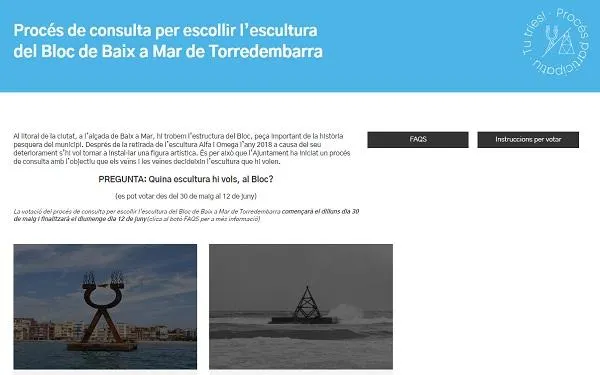 15.042 persones podran votar en el procés de consulta 'Què hi vols, al Bloc?' de Torredembarra