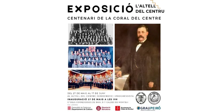 La Coral del Centre recull els seus 100 anys en una exposició fotogràfica