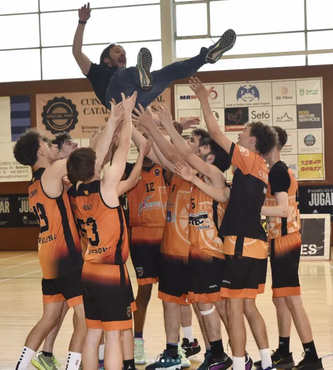El sots-20 masculí del Club Bàsquet Solsona es proclama guanyador de la fase final del campionat territorial de la categoria