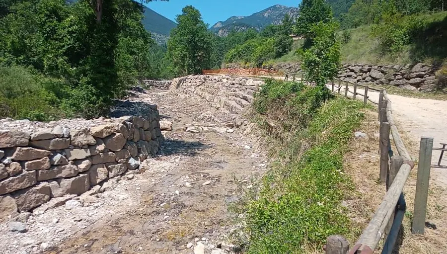 El Departament d'Acció Climàtica, Alimentació i Agenda Rural executa dues actuacions de restauració hidrològica a La Coma