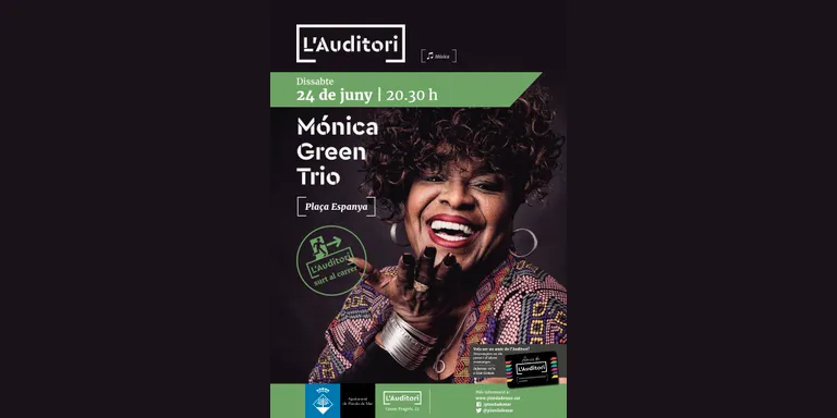 El millor soul, blues i jazz al concert de la nord-americana Mònica Green a Pineda