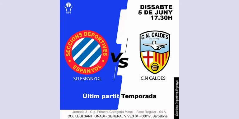 El CN Caldes de bàsquet masculí es queda a les portes d’acabar primer de grup en la temporada del debut a Primera Catalana