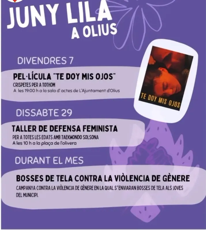 Divendres arrenca la programació del Juny Lila a Olius