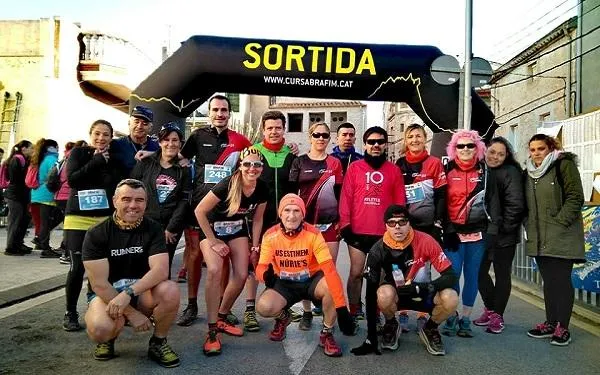 Foto: Atletes d'Altafulla