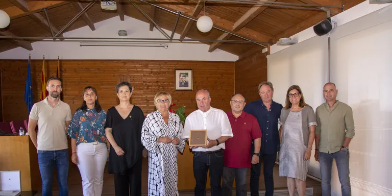 Ramon Sarroca ha estat reconegut per la Paeria d'Almenar