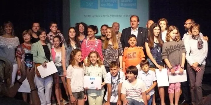 La Sala Arnau s’omple d’assistents en l’entrega de premis de la Mostra Literària