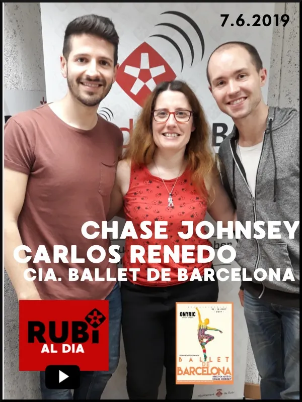 CHASEY JOHNSEY y CARLOS RENEDO del la Cia. de Danza 'Ballet Barcelona' 