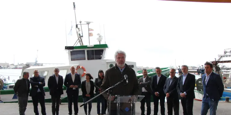 Municipis costaners, entre ells Arenys de Mar, defensen el sector pesquer