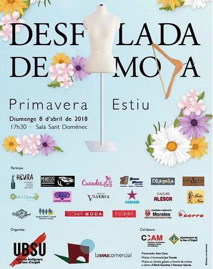L'UBSU organitza una desfilada de moda Primavera-Estiu