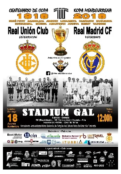 Conmemoración del Centenario de la Copa de 1918