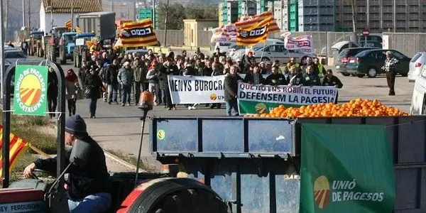 Unió de Pagesos convoca diverses mobilitzacions al mes de març per protestar contra la crisi de preus al camp