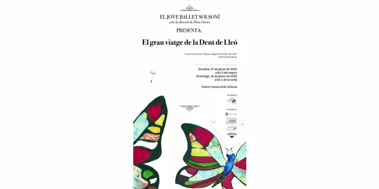 El Jove Ballet Solsoní porta a l'escenari el conte il·lustrat d'Anna Terricabras "El gran viatge de la dent de lleó"