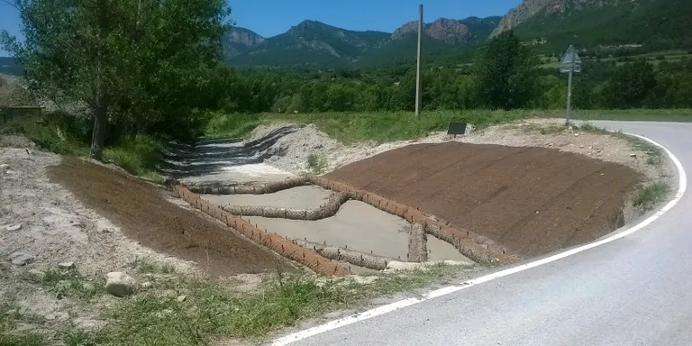 Recuperen un espai natural a Oliana a través de la bioenginyeria