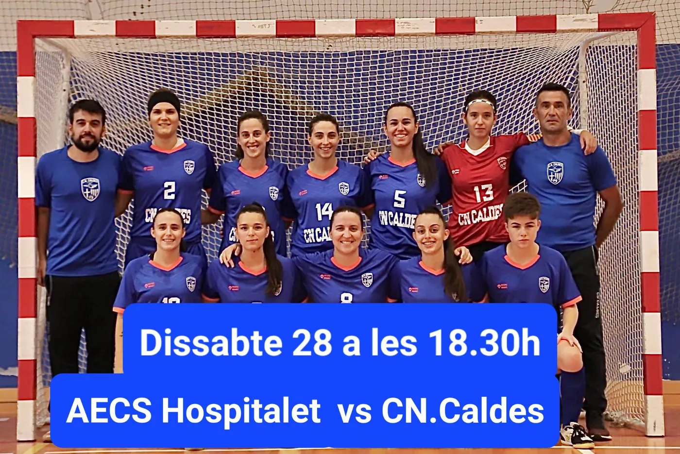 El CN Caldes de futbol sala femení té opcions de classificar-se per al 'playoff' d'ascens a Primera Estatal a l'última jornada