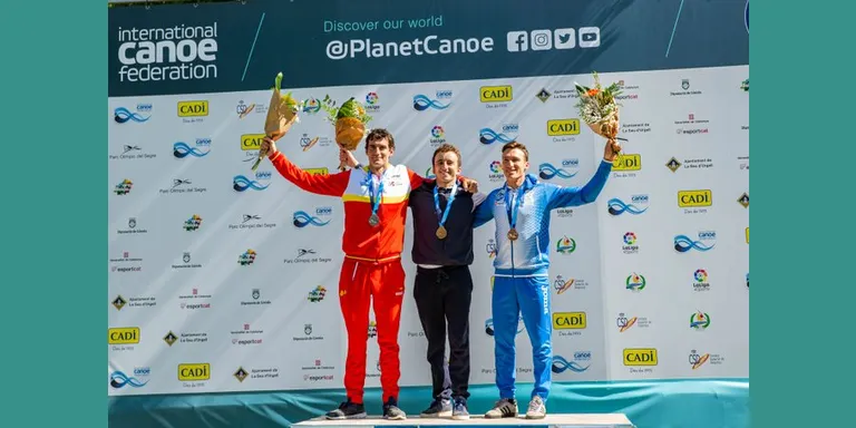 Ander Elosegi, subcampió del món de C1 masculí a la Seu d'Urgell