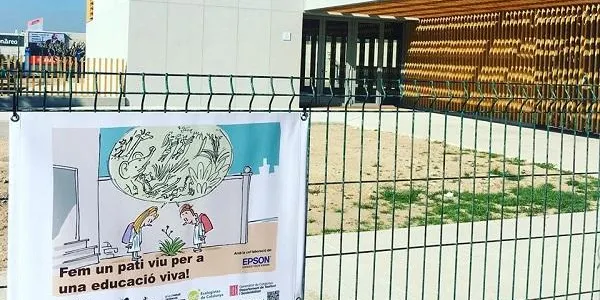 L’Escola La Portalada amplia l’hort escolar per als alumnes 2n
