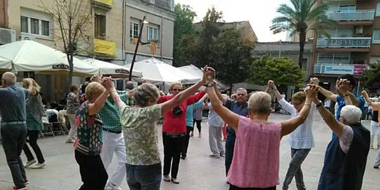 El 17è Aplec Sardanista reuneix mig miler de dansaires