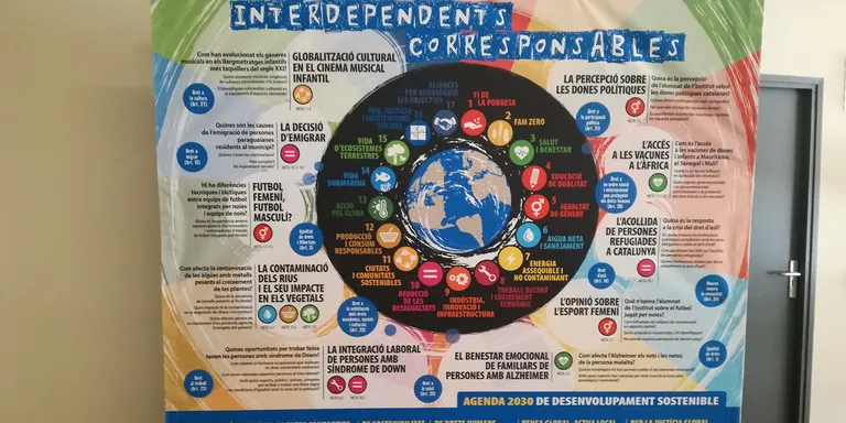 Exposició sobre l’Agenda 2030 a través de Recerques de Batxillerat