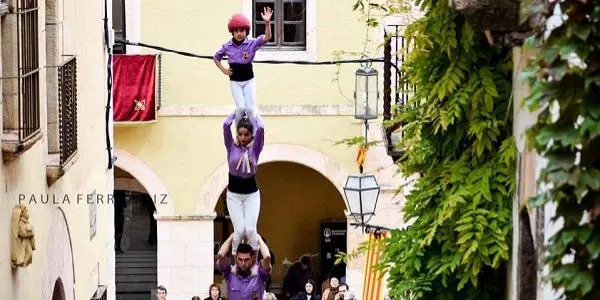 Els Castellers d’Altafulla ja tenen les mides del pilar per les escales