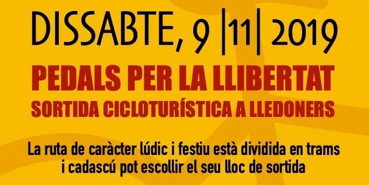 Més de 300 inscrits als Pedals per la Llibertat