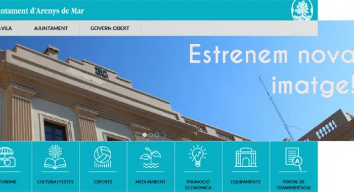 L’Ajuntament estrena nova web municipal