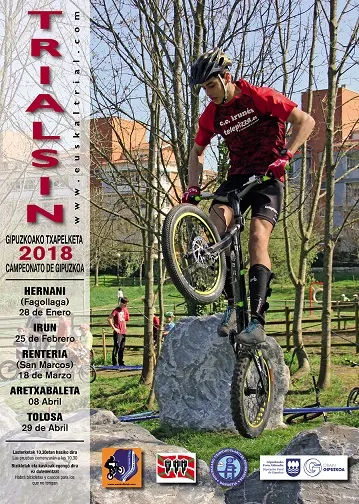 PRUEBA CICLISTA MODALIDA DE TRIAL EN IRUN