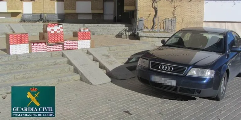 Intervenen 2.900 paquets de tabac de contraban a l'Alt Urgell