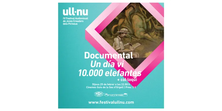 'Un día vi 10.000 elefantes', nova proposta de CineClub de la Seu