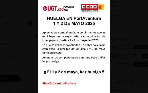 Foto: CCOO i UGT