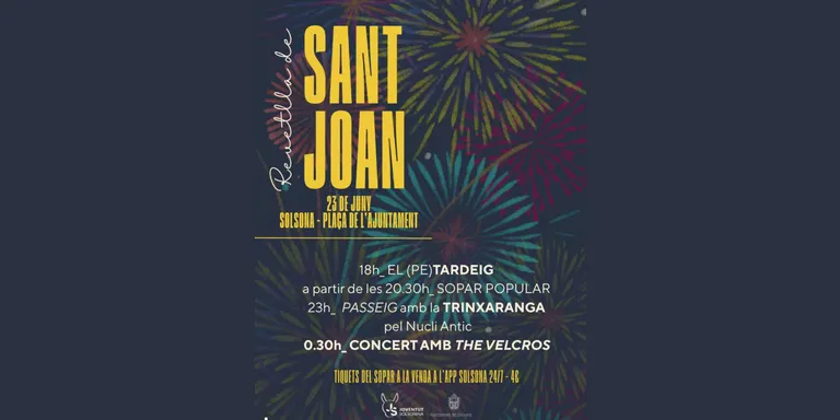 Joventut Solsonina organitza una revetlla de Sant Joan popular i amb la música com a protagonista