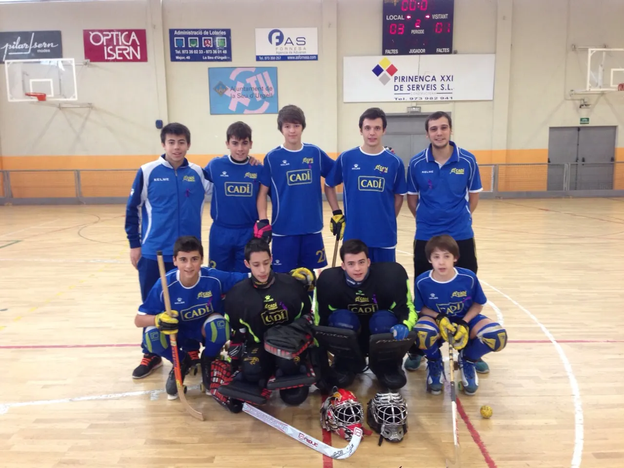 CH Cadí 2014-2015 - Equip infantil