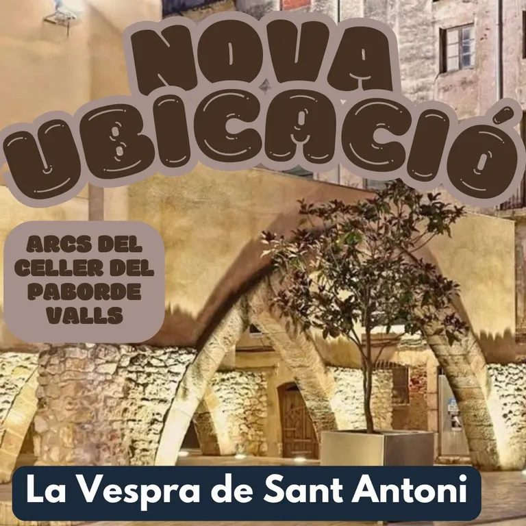 La Vespra de Sant Antoni canvia d’ubicació