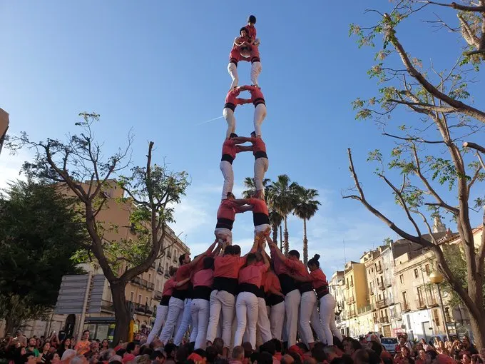 Arriba el primer folre de la Colla Vella
