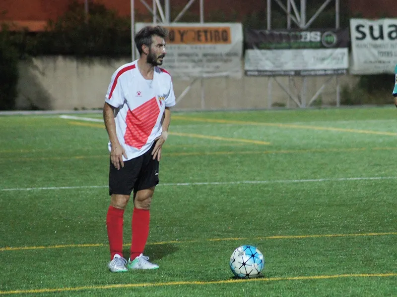 El jugador del Rubí Peque dissabte passat a Sant Just