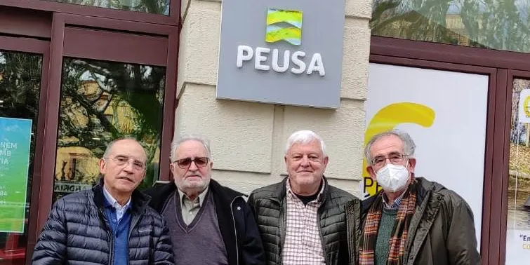 Acord entre PEUSA i el col·lectiu de jubilats de CCOO a l'Alt Urgell per fer noves accions comunicatives sobre les noves tarifes elèctriques