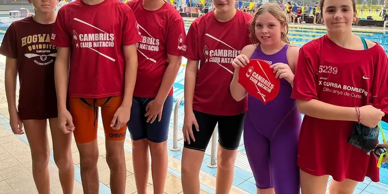 Els nedadors del Cambrils Club Natació participen a la 3a jornada de la lliga aleví