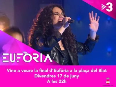 Valls amb la Mariona, finalista del programa musical Eufòria
