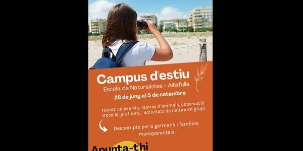 La finca del Canyadell acull un nou campus d'estiu per experimentar amb la natura