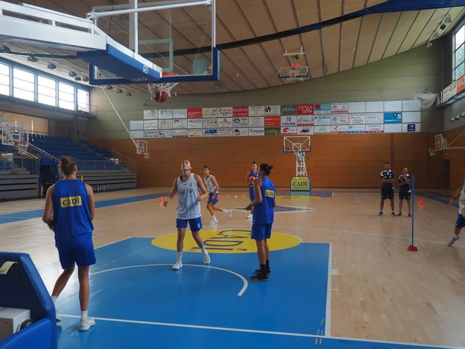 El Cadí La Seu, en un entrenament