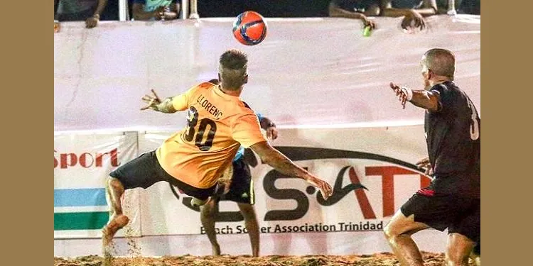 Llorenç Gómez aconsegueix el triplet al VII Campionat de Tobago de Futbol Platja