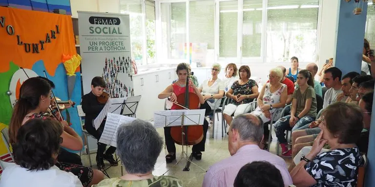 El FeMAP Social apropa la música a centres d'arreu del Pirineu