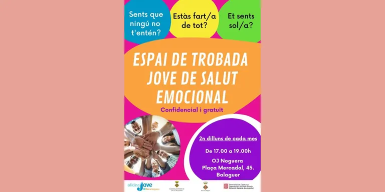 L'Oficina Jove de la Noguera estrena un espai de trobada de salut emocional