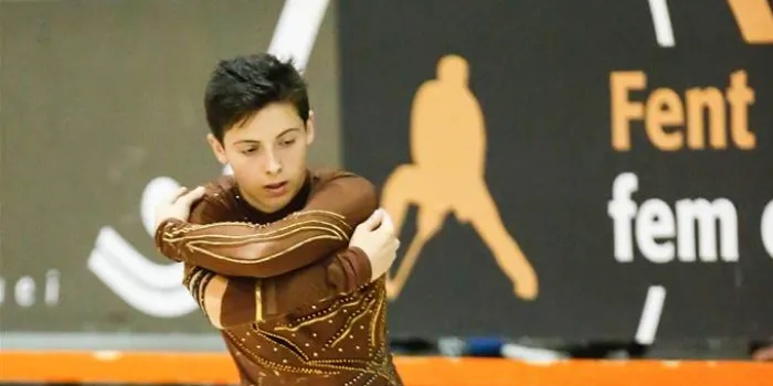 L’arenyenc Eloi Canals encara els últims dies previs al Mundial de Patinatge Artístic a la Xina