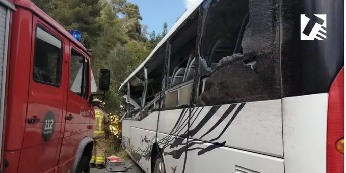 El conductor d’autobús perd la vida en un accident a la C-14 d’Alcover