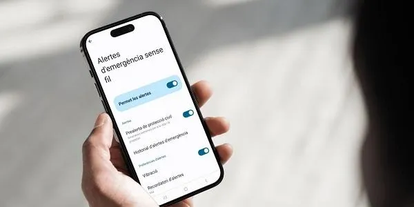 Protecció Civil valorarà enviar ES-Alert per informar dels efectes de fenòmens meteorològics ja en curs