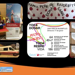 Resultats de la Marató de donants de sang i plasma del 17 de gener a Sant Pere de Riudebitlles. - episode art
